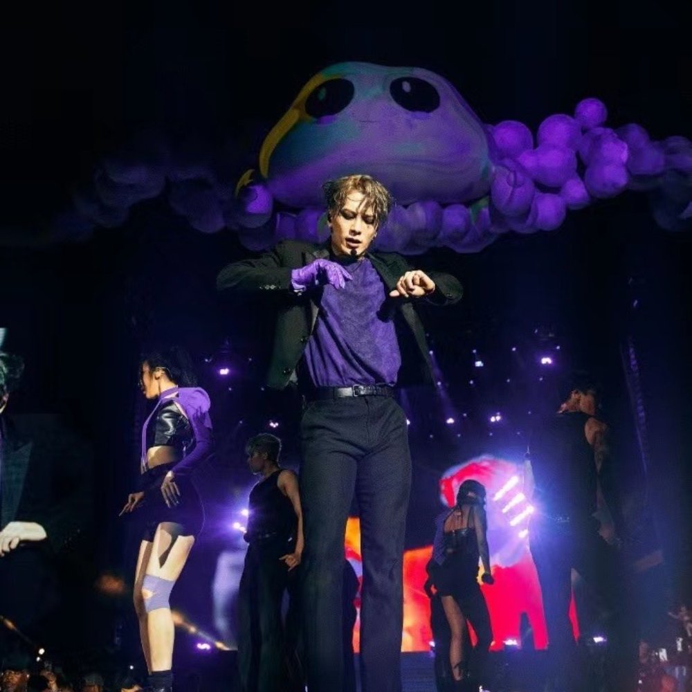Jackson Wang Pants from Head in the Clouds Performance